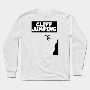 Cliff jumping Long Sleeve T-Shirt